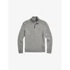 Polo Ralph Lauren Pullover Zip In Gray