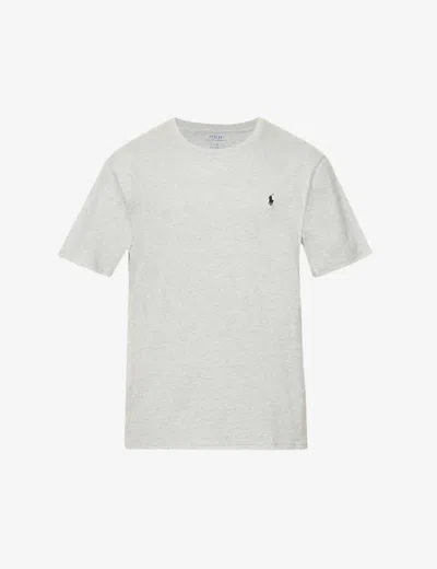 POLO RALPH LAUREN MENS POLO RALPH LAUREN LOGO-EMBROIDERED COTTON-JERSEY T-SHIRT,47017079