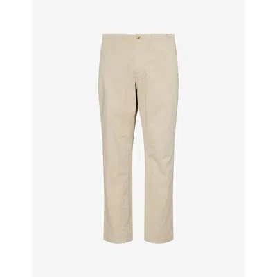 Polo Ralph Lauren Mens Classic Khaki Twill Straight-leg Stretch-cotton Trousers