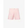 Polo Ralph Lauren Mens Drawstring Regular-fit Cotton-poplin Shorts Rose Xl