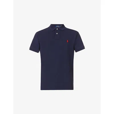 Polo Ralph Lauren The Iconic Mesh Polo Shirt   Kids In Blue