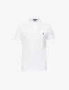 Polo Ralph Lauren Ralph Lauren Custom Slim Fit Stretch Mesh Polo Shirt In White