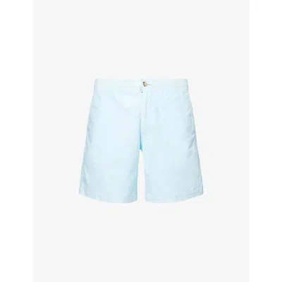Polo Ralph Lauren Mens Sky Drawstring Regular-fit Cotton-poplin Shorts Xxl