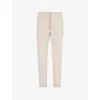 Polo Ralph Lauren Pony Embroidered Drawstring Track Pants In Tuscan Beige Heather