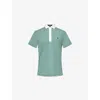 Polo Ralph Lauren Stripe Polo Pony Polo Shirt In White