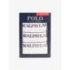 Polo Ralph Lauren Mens  Branded-waistband Pack Of Three Stretch-cotton Briefs In White/white/white