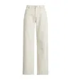 Polo Ralph Lauren Mercer Relaxed Wide-leg Jeans In White