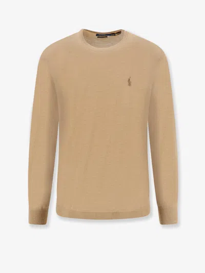 Polo Ralph Lauren Merino Wool Sweater In Neutral