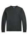 Polo Ralph Lauren Crew Neck Multicolor Knitwear In Gray