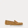 Polo Ralph Lauren Merton Suede Venetian Loafer In Desert Tan