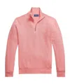 Polo Ralph Lauren Mesh-knit Cotton Sweater In Pink
