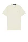 Polo Ralph Lauren Pony-embroidered Cotton Polo Shirt In Parchment Cream
