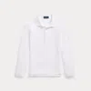 Polo Ralph Lauren Kids' Mesh Uniform Long-sleeve Polo Shirt In White