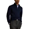 Polo Ralph Lauren Men's Quilted Double-knit Jersey Pullover In Blue