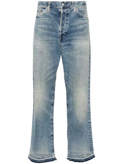 Polo Ralph Lauren Mid-rise Straight-leg Jeans In Blue