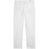 Polo Ralph Lauren Mid-rise Straight-leg Trousers In White
