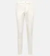 Polo Ralph Lauren Mid-rise Straight Pants In Warm White
