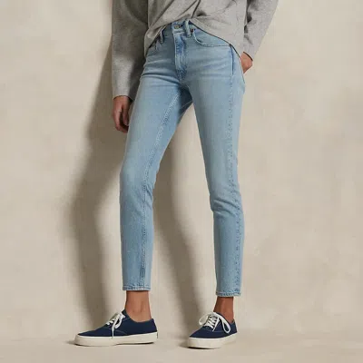 Polo Ralph Lauren Mid-rise Super-slim Jean In Dulah Wash