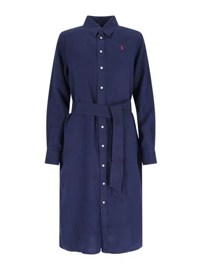 Polo Ralph Lauren Midi Chemisier Dress
