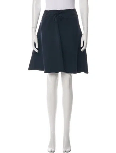 Pre-owned Polo Ralph Lauren Midi Length Skirt In Green