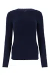 Polo Ralph Lauren Midnight Blu Cashmere Cardigan In Blue