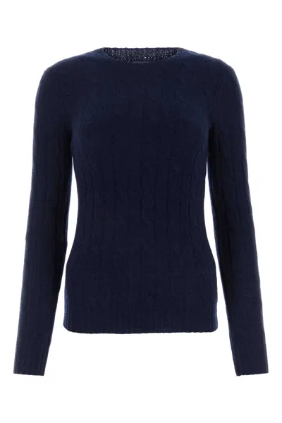 POLO RALPH LAUREN MIDNIGHT BLU CASHMERE CARDIGAN