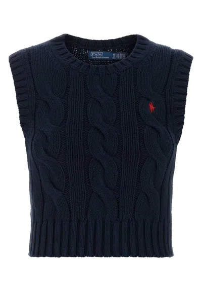 Polo Ralph Lauren Midnight Blue Cotton Vest
