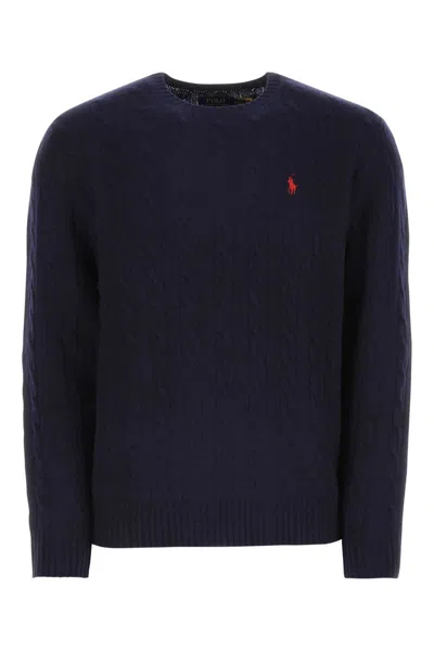 Polo Ralph Lauren Wool Blend Cable Knit Jumper In 002