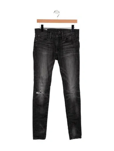Pre-owned Polo Ralph Lauren Mid-rise Skinny Leg Jeans In Multi