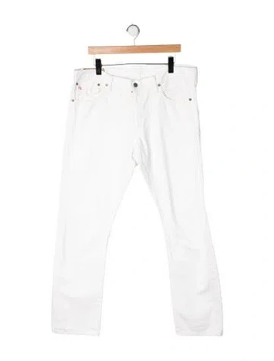 Pre-owned Polo Ralph Lauren Mid-rise Straight Leg Jeans In Multicolor
