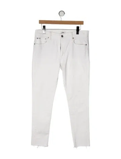 Pre-owned Polo Ralph Lauren Mid-rise Straight Leg Jeans In Neutral