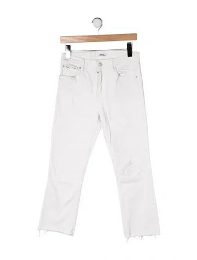Pre-owned Polo Ralph Lauren Mid-rise Straight Leg Jeans In Neutral