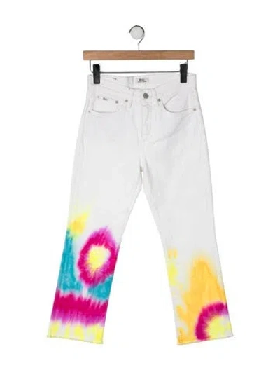 Pre-owned Polo Ralph Lauren Mid-rise Straight Leg Jeans In Yellow