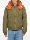 Polo Ralph Lauren Military Bomber Jacket In Green