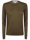 Polo Ralph Lauren Military Green Cashmere Crew Neck Pullover