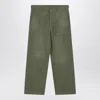 Polo Ralph Lauren Military Green Cotton Trousers In Multicolor