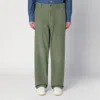 Polo Ralph Lauren Military Green Cotton Trousers In Multicolor