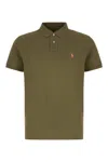 Polo Ralph Lauren Ralph Lauren Slim Fit Polo T Shirt Green In Conopy Olive