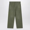 Polo Ralph Lauren Military Green Cotton Trousers In Multicolor