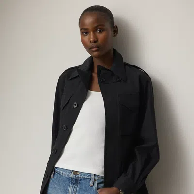 Polo Ralph Lauren Milton Twill Field Jacket In Black