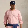 Polo Ralph Lauren Mineral-dyed Oxford Shirt In Rose