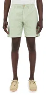 Polo Ralph Lauren Mens Drawstring Regular-fit Cotton-poplin Shorts Greenstone In Green