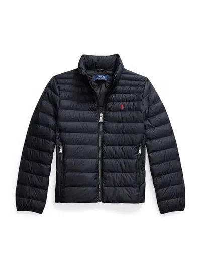 Polo Ralph Lauren Mini Boys' Bomber Jacket In Black