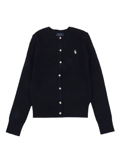 Polo Ralph Lauren Mini Cable-tops-sweater In Blue