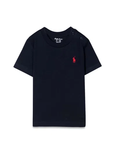 Polo Ralph Lauren Mini Classic Crew T-shirt In Blue