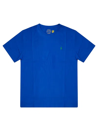 Polo Ralph Lauren Mini Essential Short Sleeve T-shirt In Blu