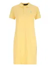 Polo Ralph Lauren Knee Length Dress With Polo Collar And Short Sleeves