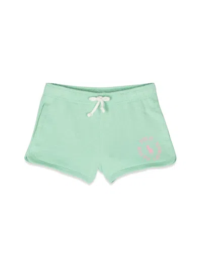 Polo Ralph Lauren Mini Prepster Shorts For Girls In Green