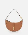 Polo Ralph Lauren Mini Sac Leather Shoulder Bag In Brown