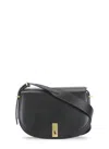 Polo Ralph Lauren Mini Saddle Bag In Black